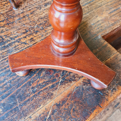 Round Antique Style Wine Table
