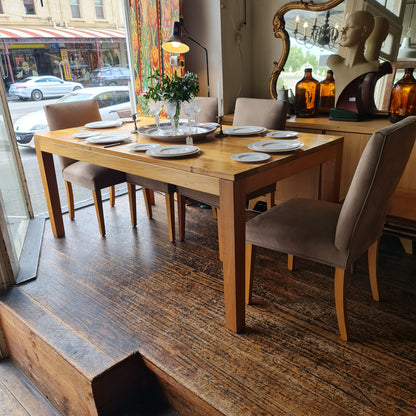 Hardwood Rectangular Dining Table for Six Mark Tuckey Australian Made