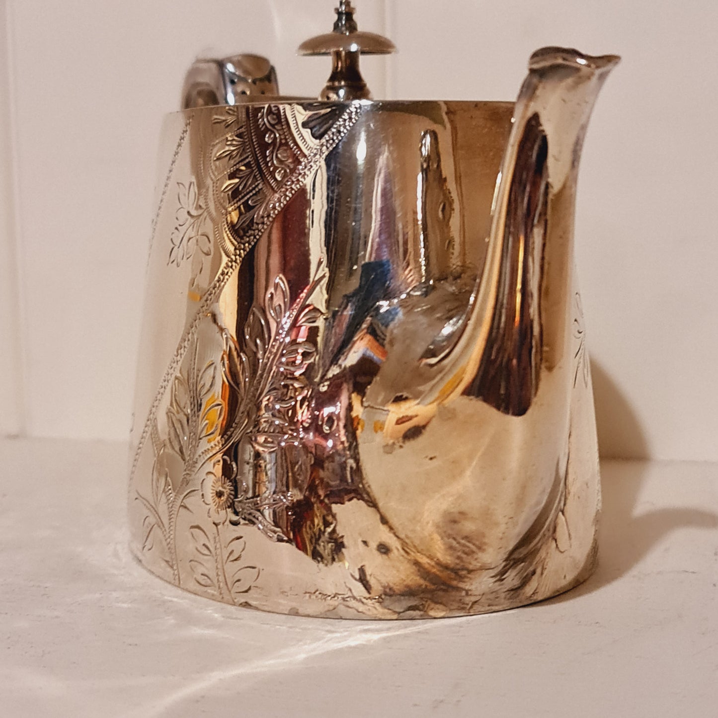 Silver Plated Teapot Antique