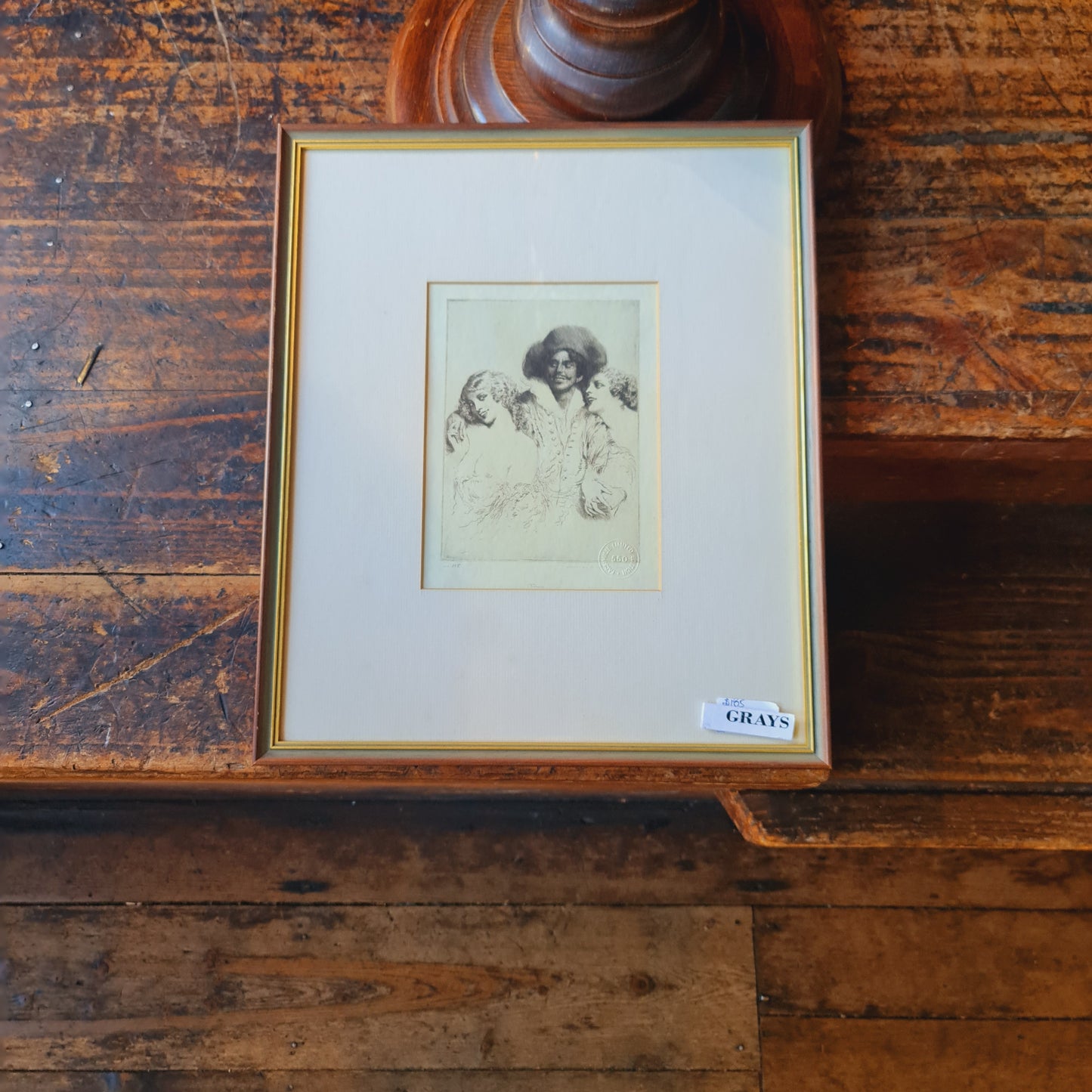 Norman Lindsay Engraving Trio Authorised Facsimile Odana