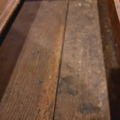 Oak Desk Compact for Home Office Antique