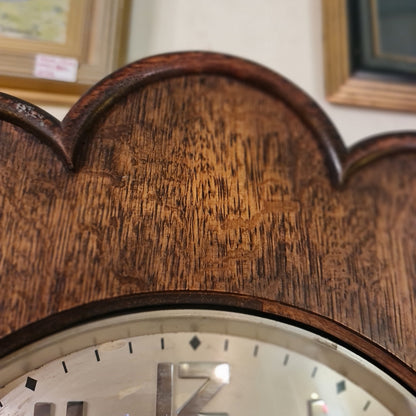 Grandfather Clock in Oak Case Germany