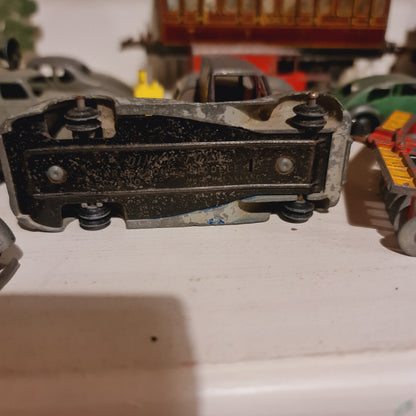 Collection of Die Cast Toy Cars Made in England by Dinky and Meccano
