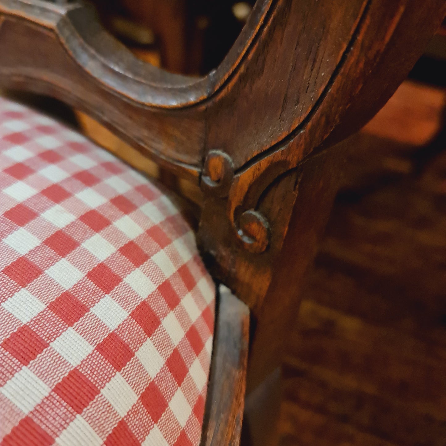 Dining Chair Antique Oak French France