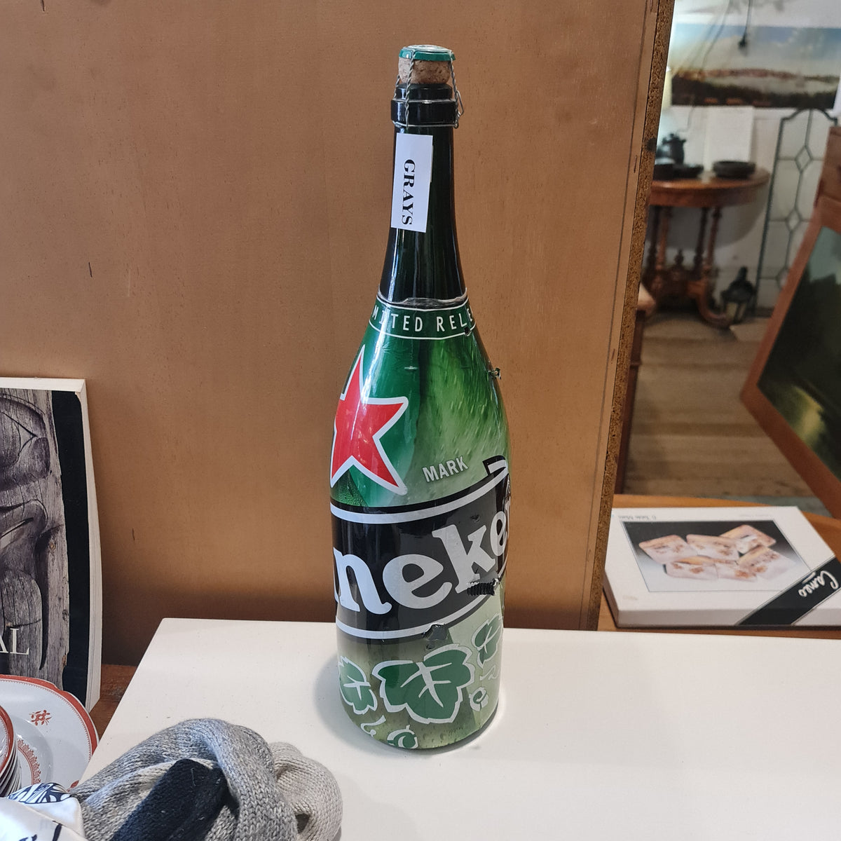 Jerobaum Size Heineken Bottle for Heineken in 2001 3 Litres