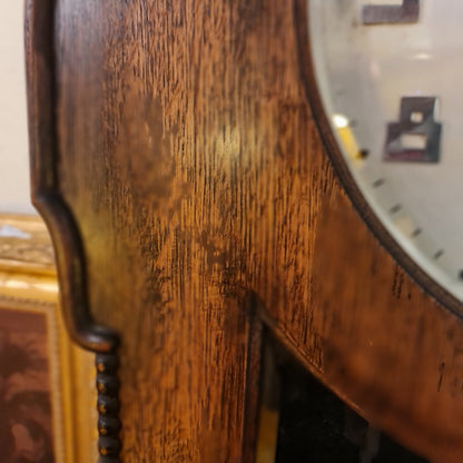 Grandfather Clock in Oak Case Germany