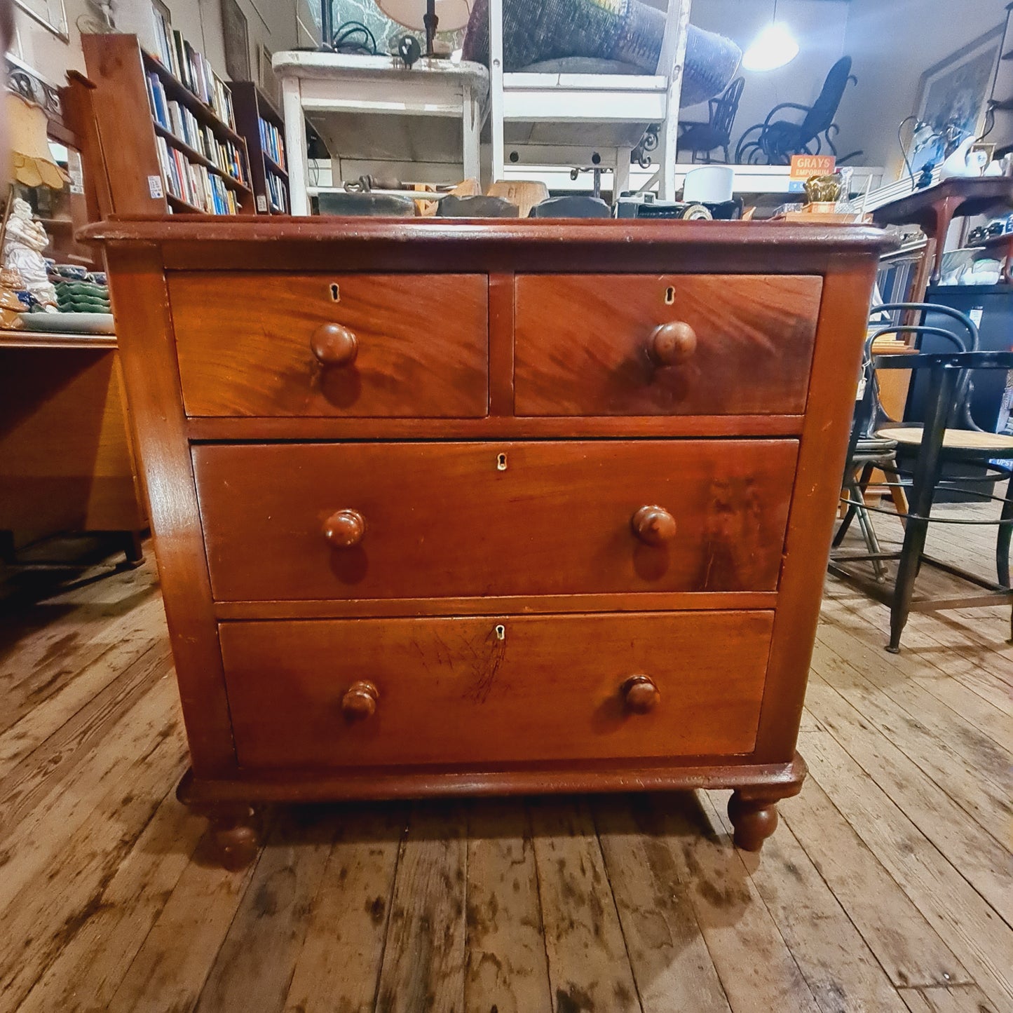 Cedar Chest of Drawers Compact Antique