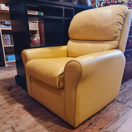 Leather Armchair Seat Chair Comfortable