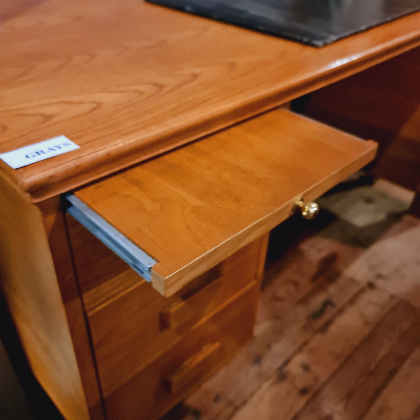 Modern Desk with Drawers