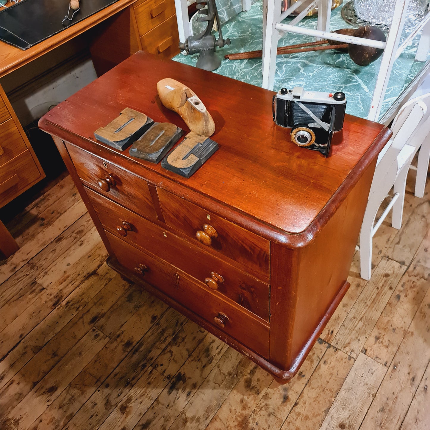 Cedar Chest of Drawers Compact Antique