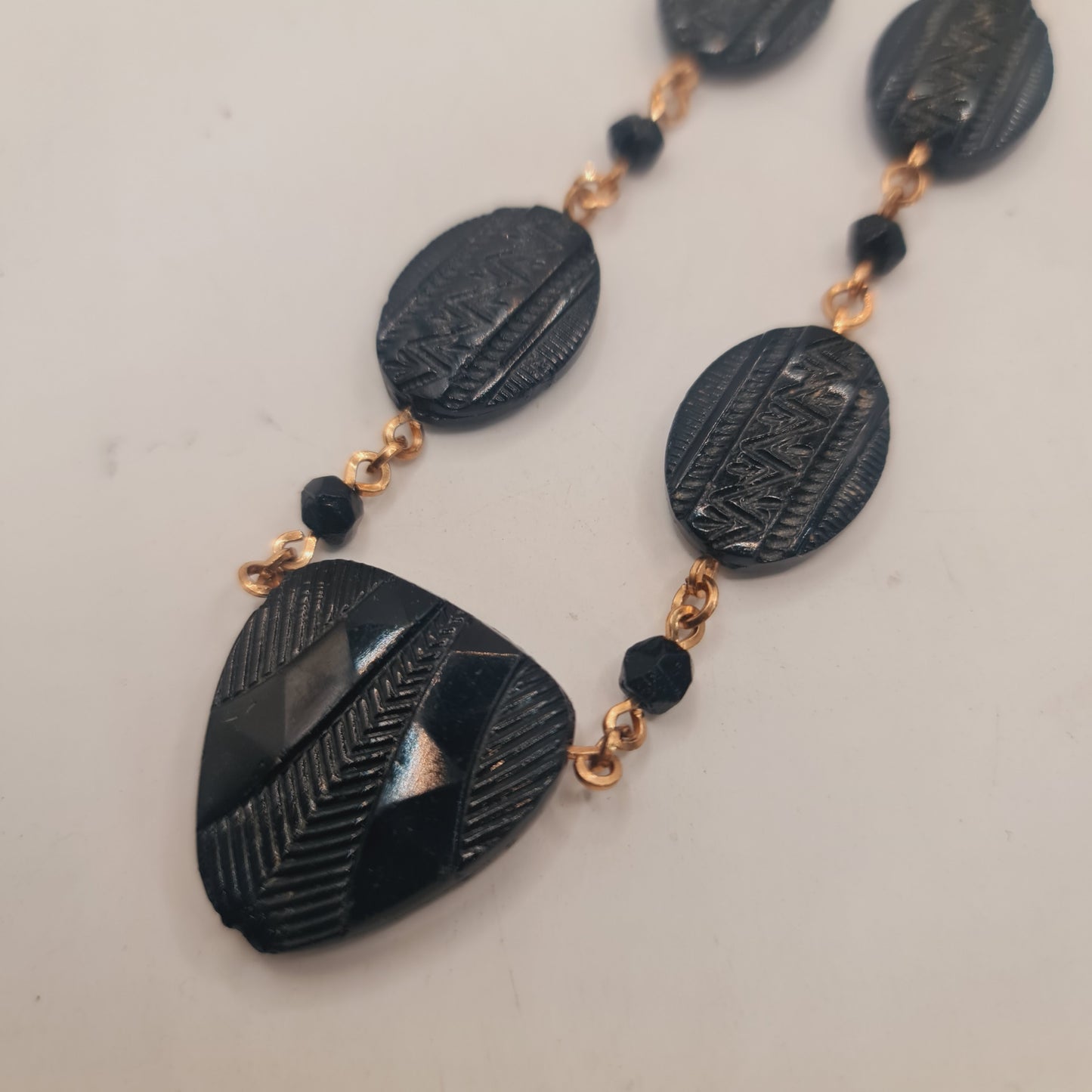 Necklace , Necklet French Jet