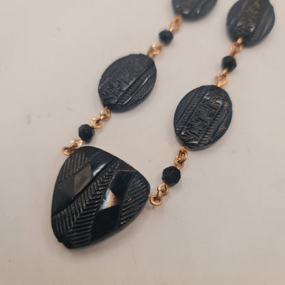 Necklace , Necklet French Jet