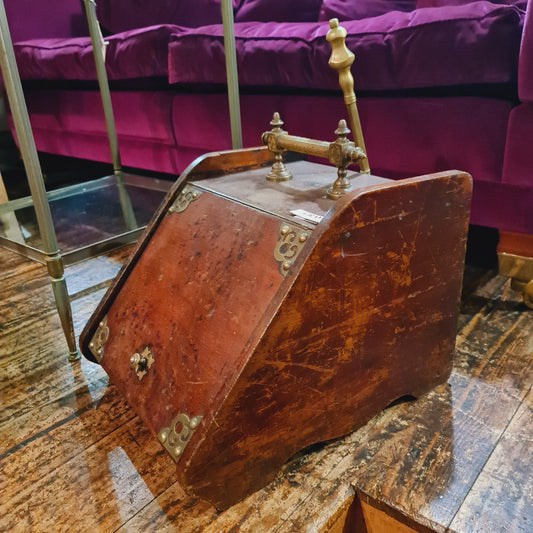 Antique Coal Box Kindling or Wood