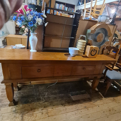 Teak Sideboard in the Rustic Style