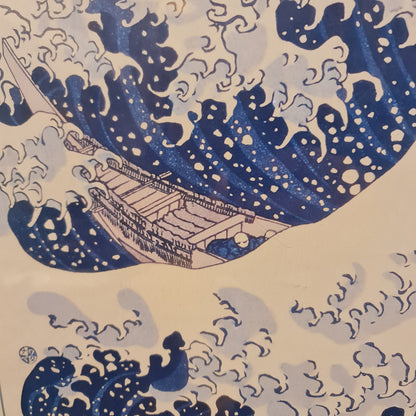 The Great Wave off Kanagawa Print by Hokusai