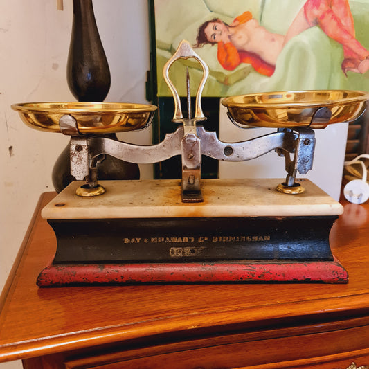 Antique Scales Vintage Kitchen or Shop Made in England