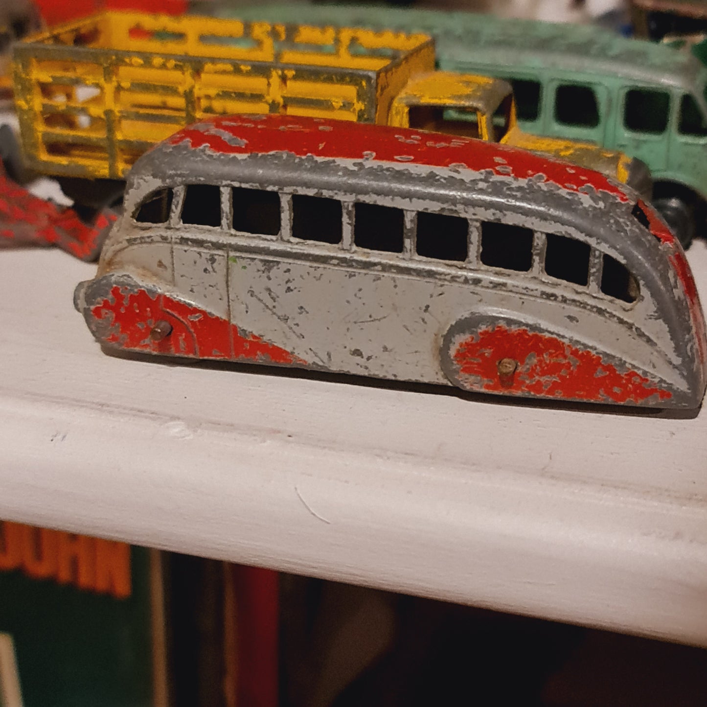 Collection of Die Cast Toy Cars Made in England by Dinky and Meccano