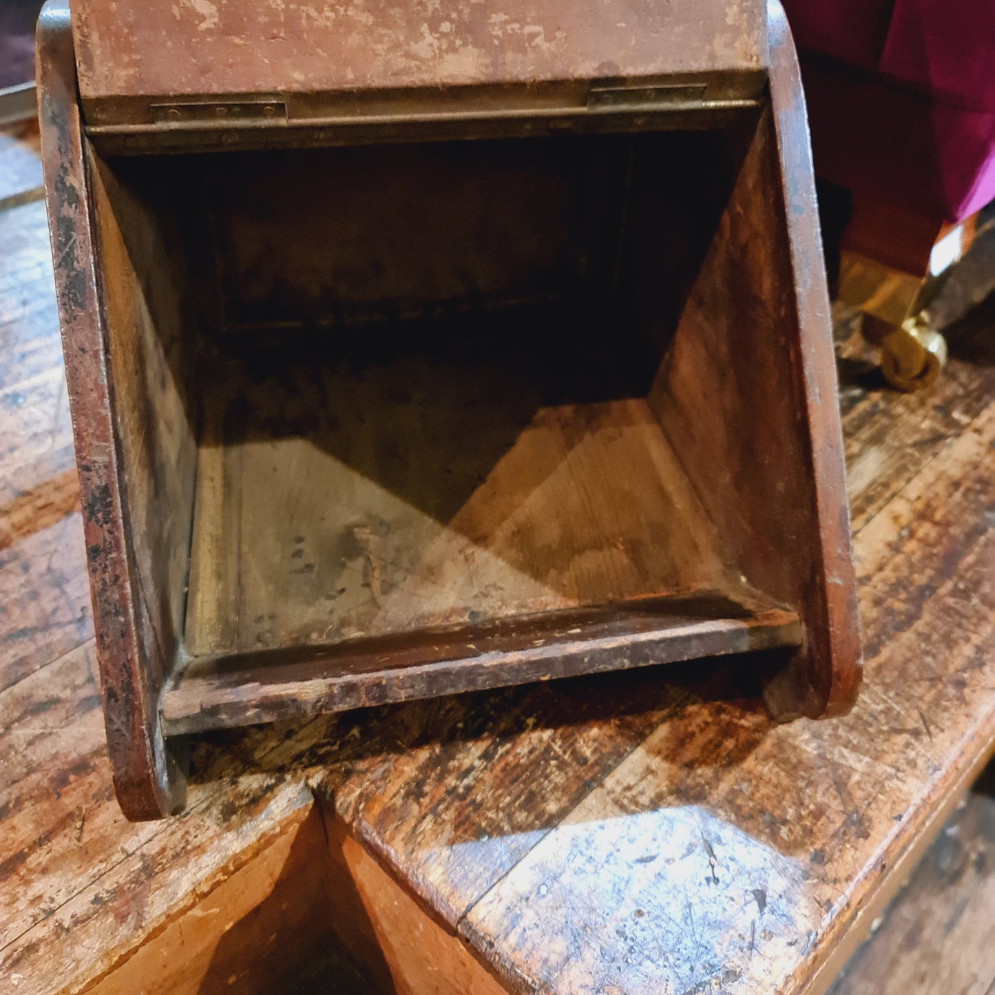 Antique Coal Box Kindling or Wood