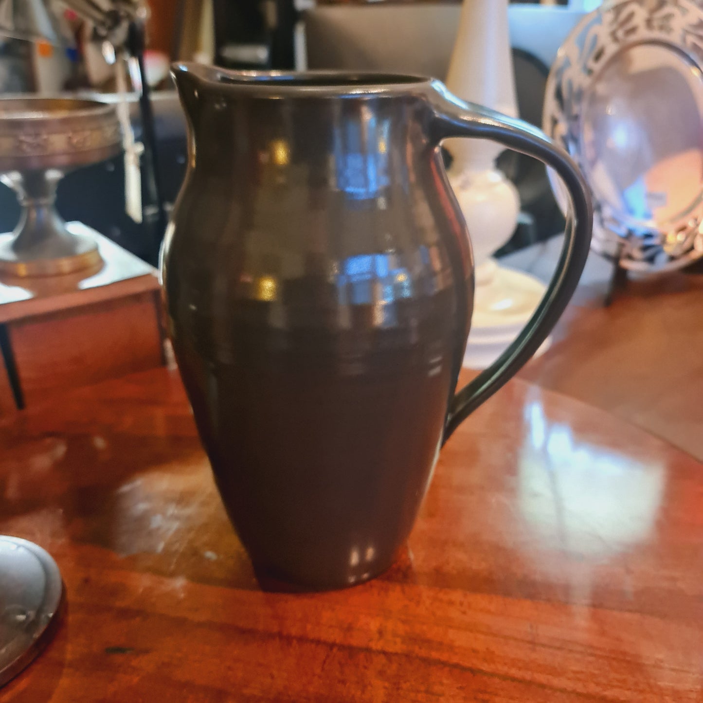 Bison Pottery Jug