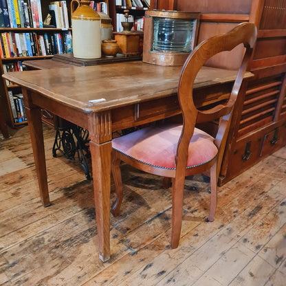 Oak Desk Compact for Home Office Antique