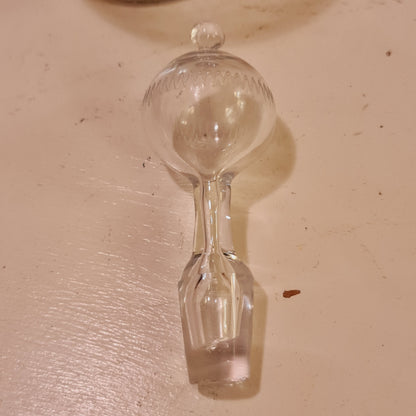 Antique Glass Decanter from Victorian England