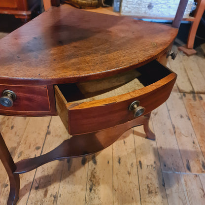 Georgian Watnot Corner Stand with Drawer