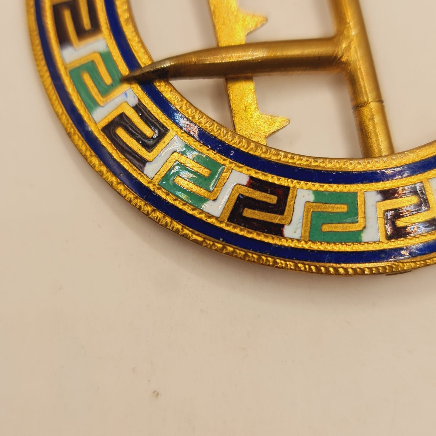 Edwardian Enamel Buckle