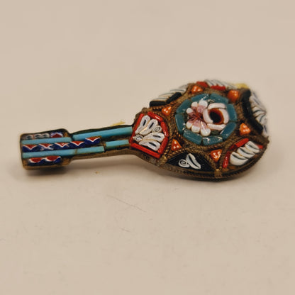 Micro Mosiac Brooch in the Vintage Style