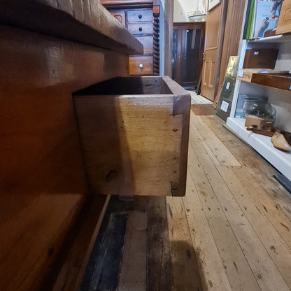 Teak Sideboard in the Rustic Style