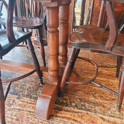 Long Antique Dining Table Refectory