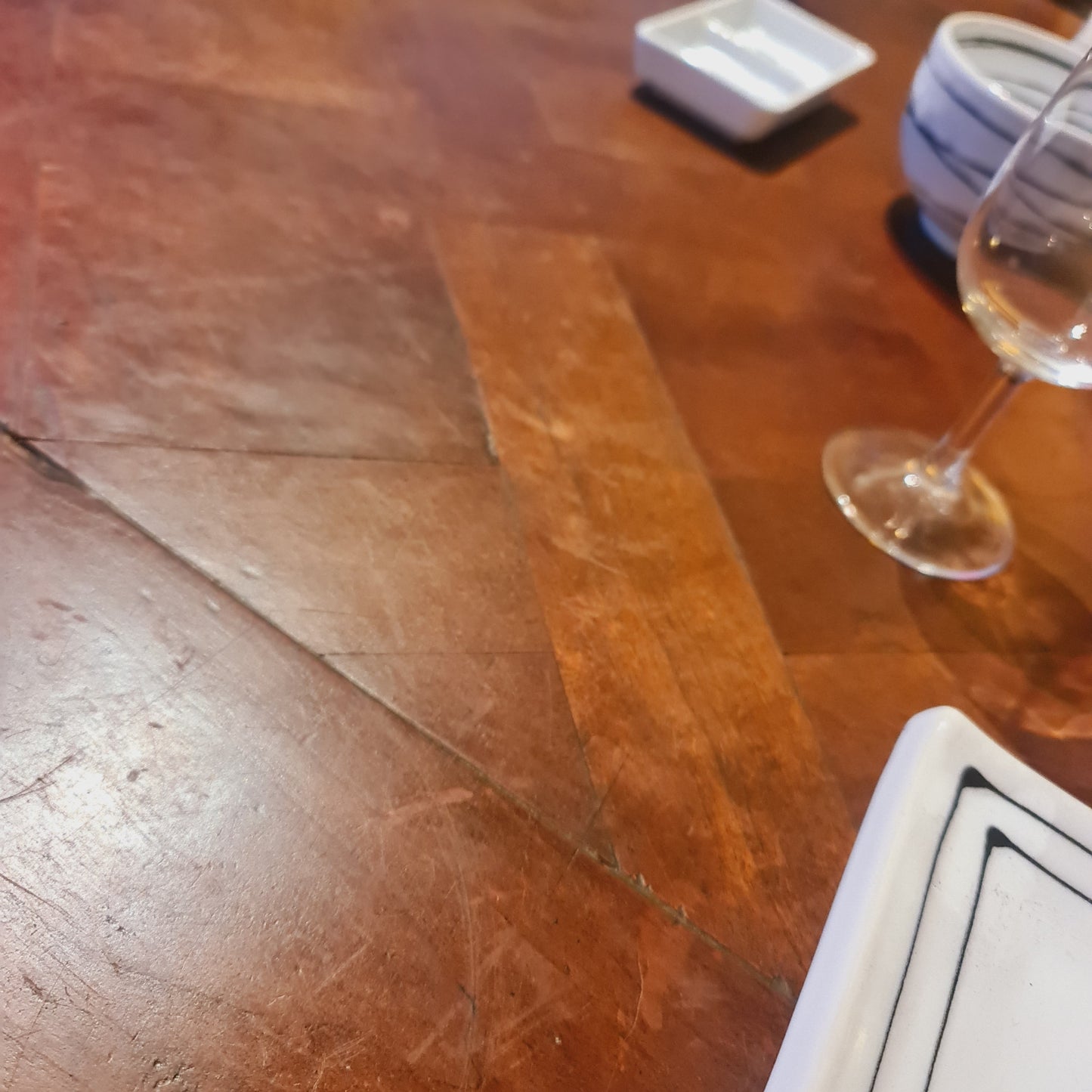 French Extension Table for 14 with 8 Rush Seated Chairs