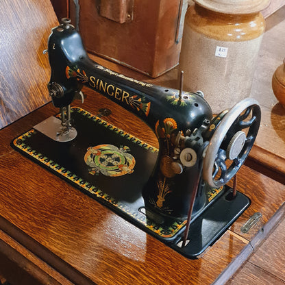 Singer Treddle Sewing Machine with Iron Frame