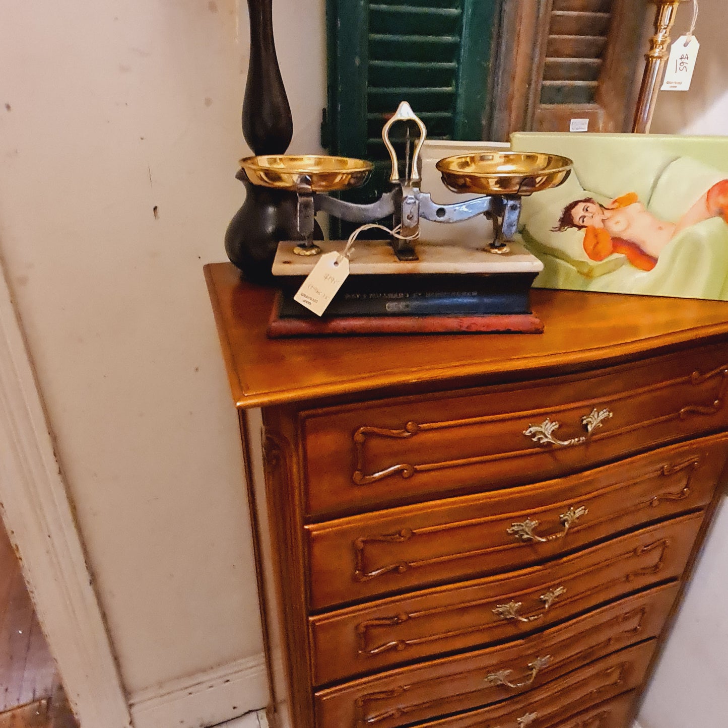 Tall Chest of Drawers in the Antique French Style