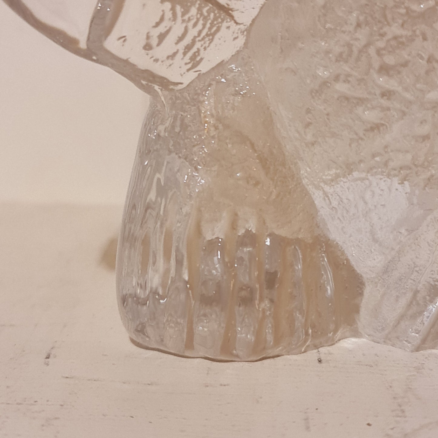 Glass Display Figure in the shape of Pheasant