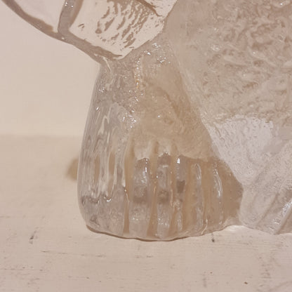 Glass Display Figure in the shape of Pheasant
