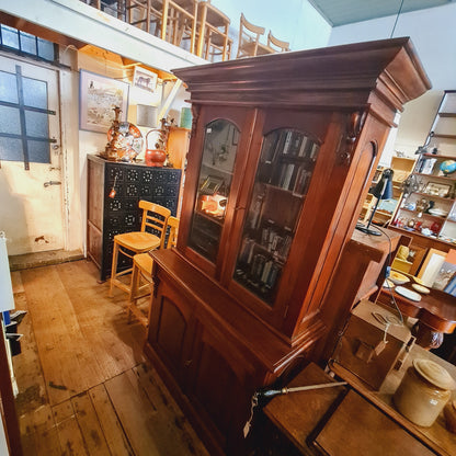 Bookcase Display Cabinet with Storage