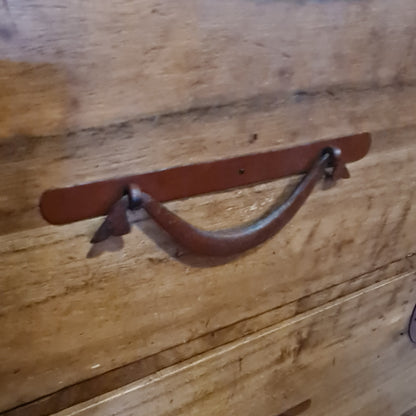 Japanese Tansu Cabinet Drawers in Two Parts