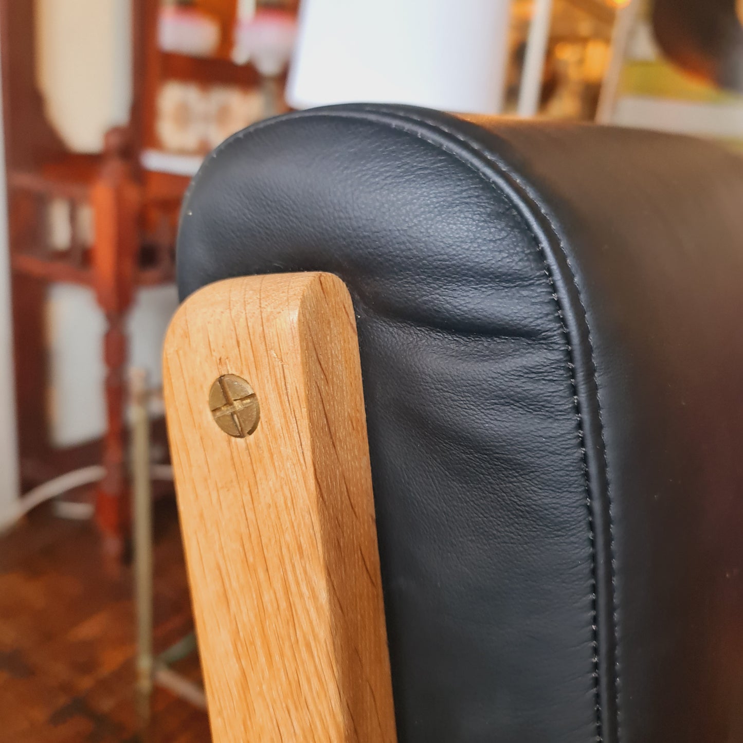 Plank Chair Hans Wegner Oak Getama Leather