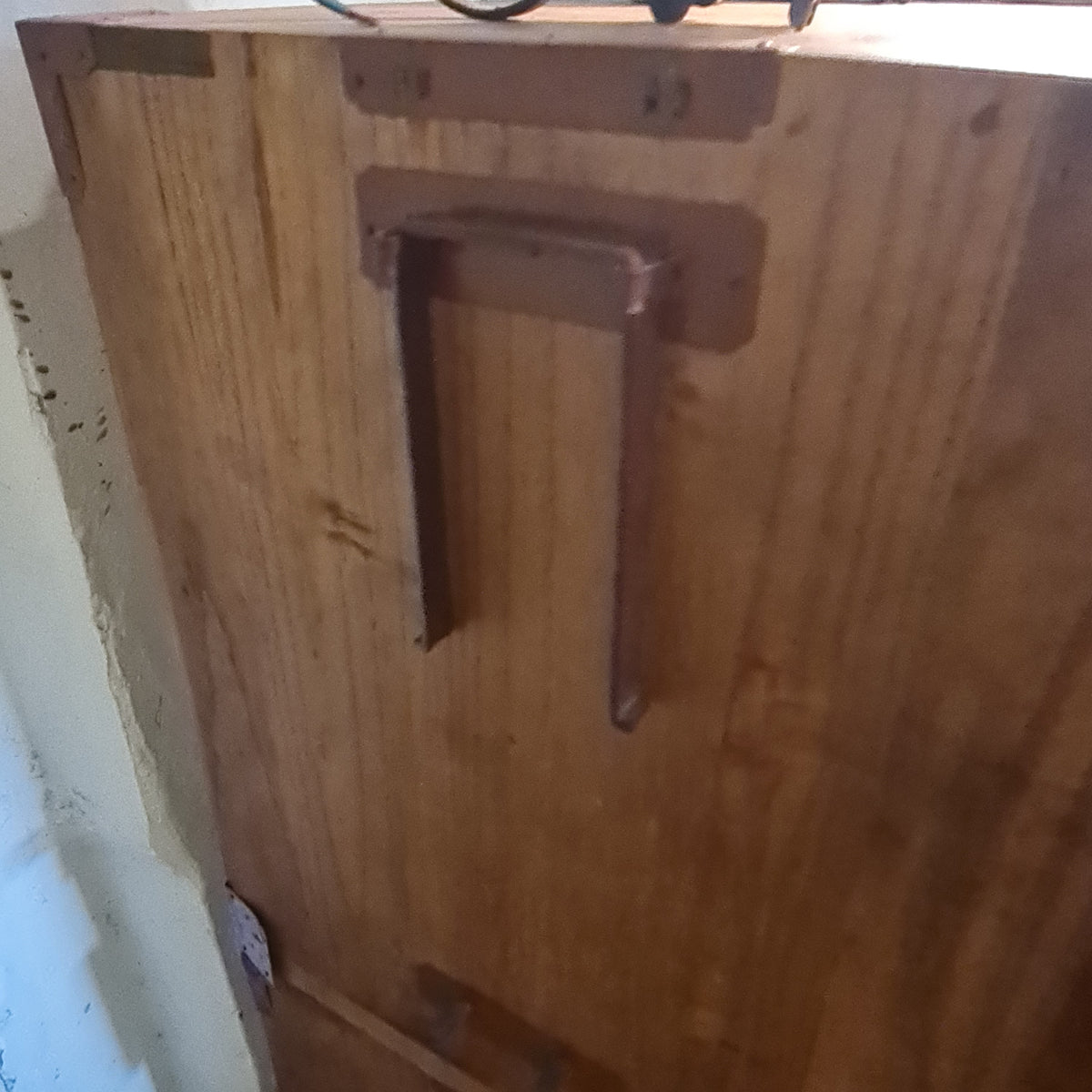 Japanese Tansu Cabinet Drawers in Two Parts