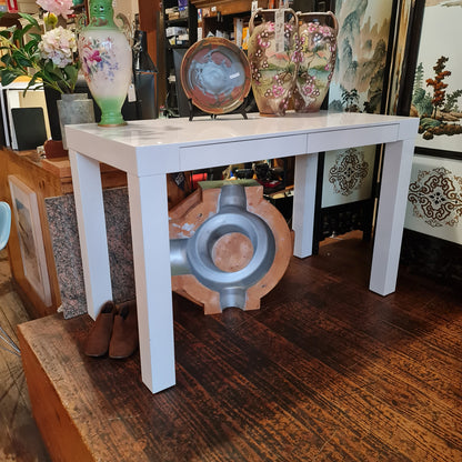 Modern Desk with Two Drawers for Home or Office